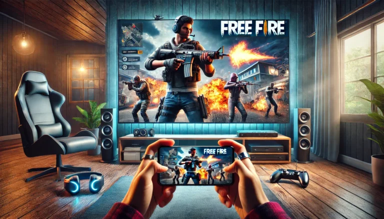 Como Espelhar Free Fire na TV